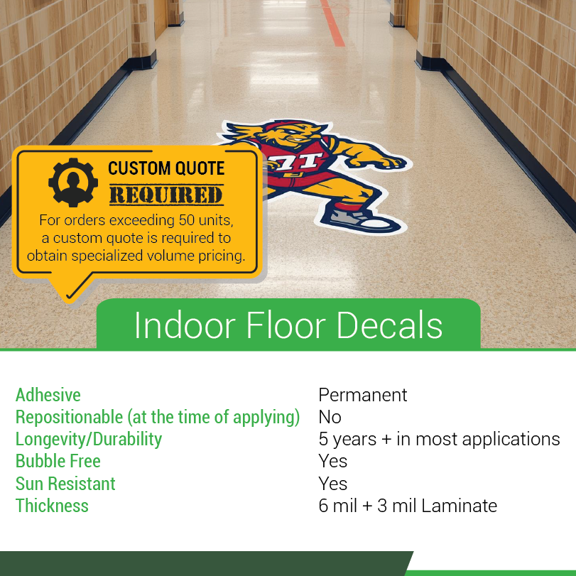 Indoor Floor Decals